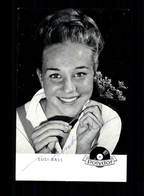 Susi Ball Autogrammkarte Original Signiert ## BC 194042