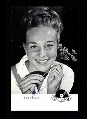 Susi Ball Autogrammkarte Original Signiert ## BC 194044