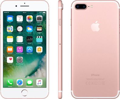 Apple iPhone 7 Plus 7+ 128GB Rosé Gold Neu in Apple Austauschverpackung
