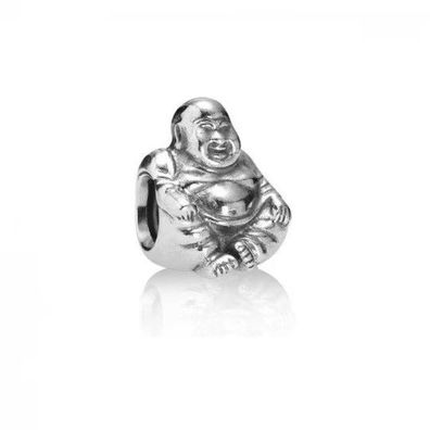 Pandora Lächelnder Buddha Charm 925 Sterling-Silber voll gestempelt