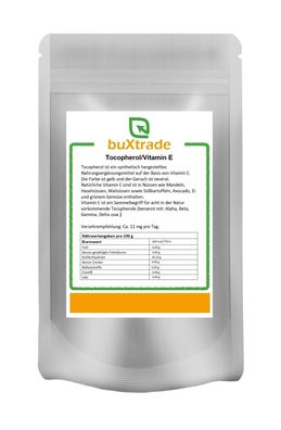 Vitamin E / Tocopherol Pulver 7,5 kg