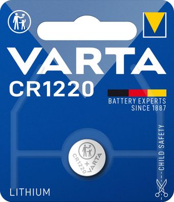 VARTA CR1220 Lithium-Knopfzelle 3V