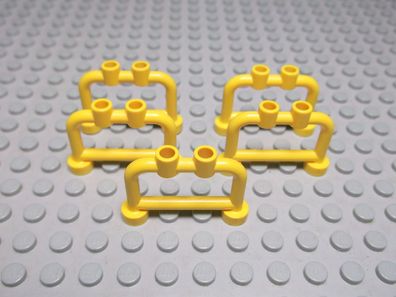 Lego 5 Zäune Absperrung Gelb 1x4x2 4083