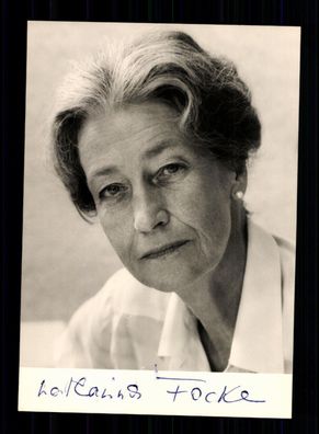 Katharina Focke Autogrammkarte Original Signiert + A 224966