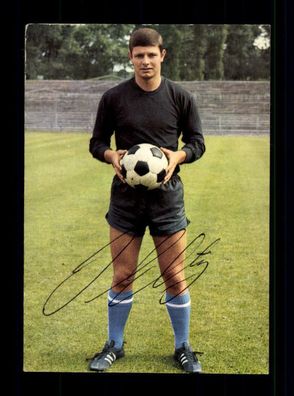 Josef Elting FC Schalke 04 Bergmann Sammelbild 1969-70 Original Signiert