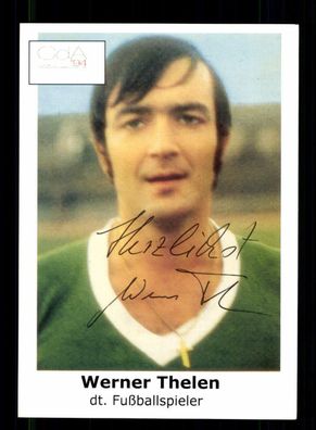 Werner Thelen Autogrammkarte Werder Bremen Original Signiert # A 224971