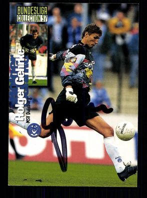 Holger Gehrke MSV Duisburg Panini Card 1997 Original Signiert + A 225294