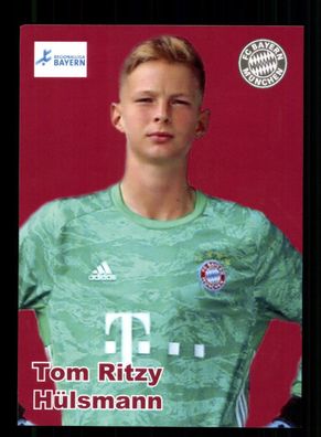 Tom Ritzy Hülsmann Autogrammkarte Bayern München Amateure 2022-23