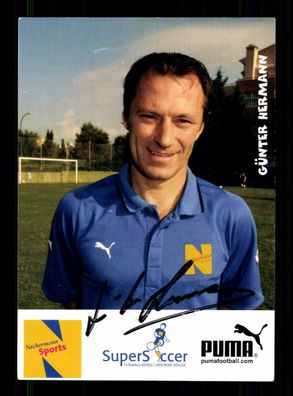 Günter Hermann Autogrammkarte DFB Weltmeister 1990 Original Signiert # A 224967