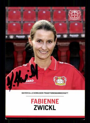 Fabienne Zwickl Bayer Leverkusen Traditionsmannschaft Original Sign. # A 224980