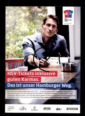 Rene Adler Autogrammkarte Hamburger SV Original Signiert + A 225054