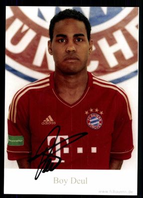 Boy Deul Autogrammkarte Bayern München II 2011-12 Original Signiert