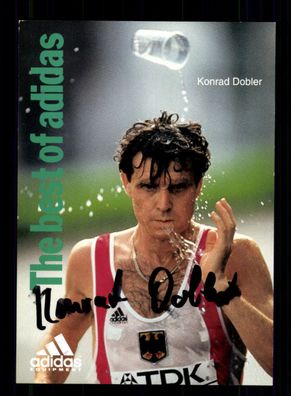 Konrad Dobler Autogrammkarte Original Signiert Leichtathletik + A 224893