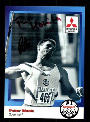 Peter Blank Autogrammkarte Original Signiert Leichtathletik + A 224896