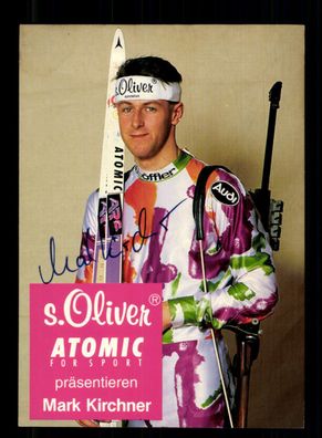 Mark Kirchner Autogrammkarte Original Signiert Biathlon + A 225259