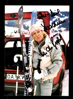 Heidi Biebl Autogrammkarte Original Signiert Skialpine + A 225093