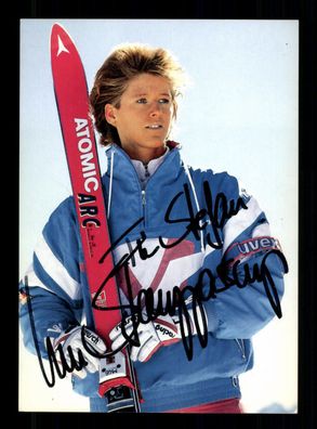 Ulrike Stanggassinger Autogrammkarte Original Signiert Skialpine + A 225125