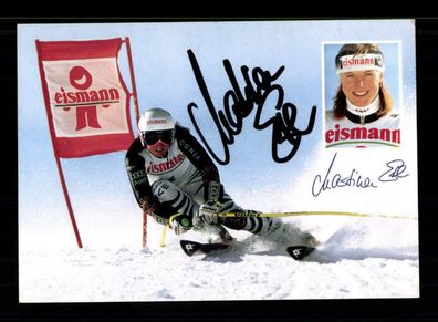 Martina Ertl Autogrammkarte Original Signiert Skialpine + A 225136