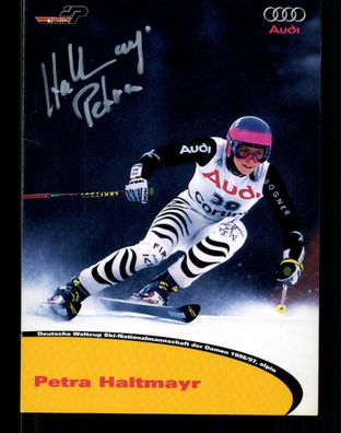 Petra Haltmayr Autogrammkarte Original Signiert Skialpine + A 225140