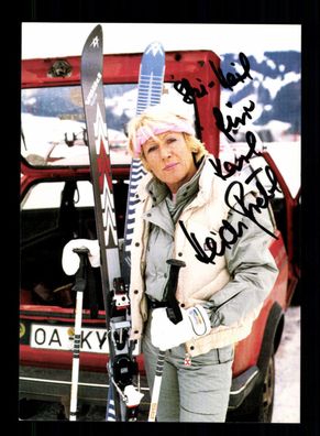 Heidi Biebl Autogrammkarte Original Signiert Skialpine + A 225094