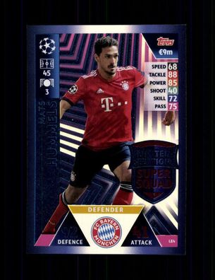 Mats Hummels FC Bayern München TOPPS Card 2018-19