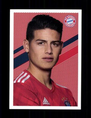 James Rodriguez FC Bayern München Panini Sammelbild 2018-19 Nr.96