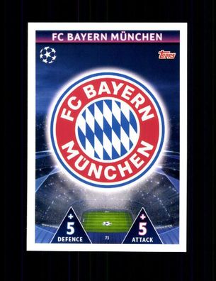 Logo FCBayern München TOPPS Card 2018-19