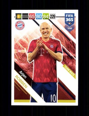 Arjen Robben FC Bayern München Fifa 365 Panini Card 2019 Nr. 114