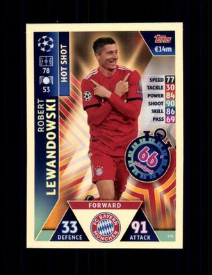 Robert Lewandowski FC Bayern München TOPPS Card 2018-19