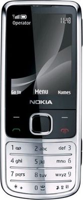 Nokia Classic 6700 - Silber (Ohne Simlock) Handy