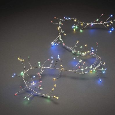 LED Lichterkette, Weihnachtsbeleuchtung Weihnachtsbaum, 360 LEDs, bunt