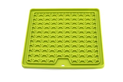 Leckmatte LadiMat aus Silikon, Schleckmatte für Hunde Quadrat