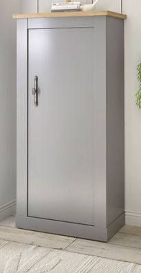 Kommode Sideboard grau Eiche Landhaus Wohnzimmer Esszimmer Anrichte Rideau 68 cm