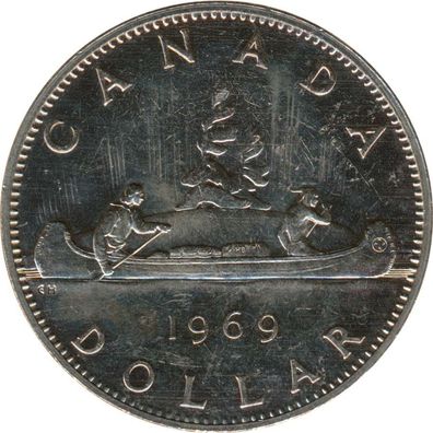 Kanada 1 Dollar 1969 Elizabeth II*