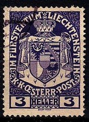 Liechtenstein [1917] MiNr 0004 ( O/ used )