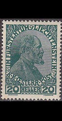 Liechtenstein [1917] MiNr 0008 ( * */ mnh )