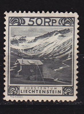 Liechtenstein [1930] MiNr 0102 C ( * / mh )