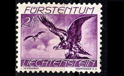 Liechtenstein [1939] MiNr 0179 ( * / mh ) Vögel