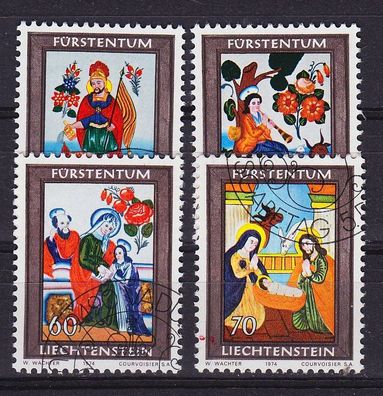 Liechtenstein [1974] MiNr 0616-19 ( O/ used ) Religion
