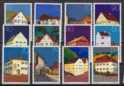 Liechtenstein [1978] MiNr 0694-05 ( * */ mnh ) Bauwerke