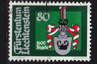 Liechtenstein [1981] MiNr 0768 ( O/ used ) Wappen