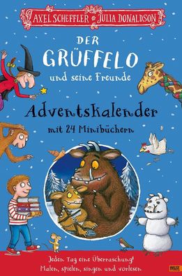 Adventskalender mit 24 Minibüchern -Der Grüffelo und seine Freunde