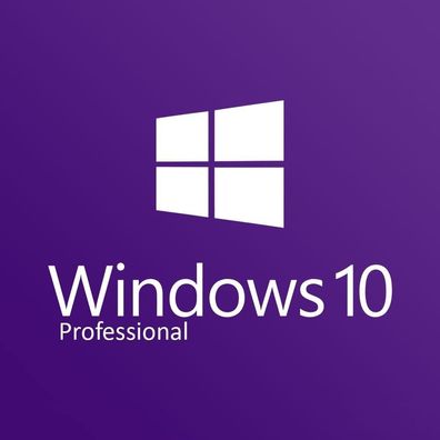 Windows 10 Professional Aktivierungsschlüssel 32/64 Bit