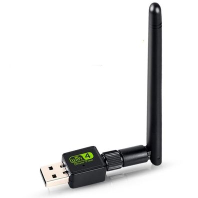 USB-WLAN-Antennenkarte & Ethernet-Dongle-Adapter für PC-Desktop