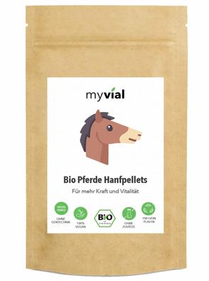 5kg | Bio Pferdehanf | Hanfpellets | Presskuchen | Pferdefutter aus Deutschland