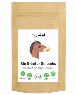 Bio Kräuter Grascobs Heucobs Leckerli für Pferde 5kg