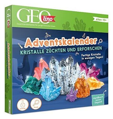 Franzis 67186 GEOlino Adventskalender Kristalle züchten und erforschen Spielzeug