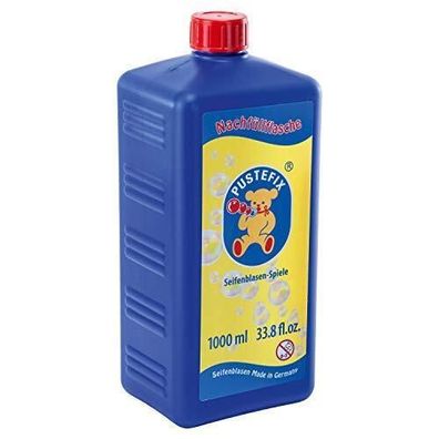 Pustefix Nachfüllflasche Maxi 1000 ml Seifenblasenflüssigkeit Kinder Spielzeug