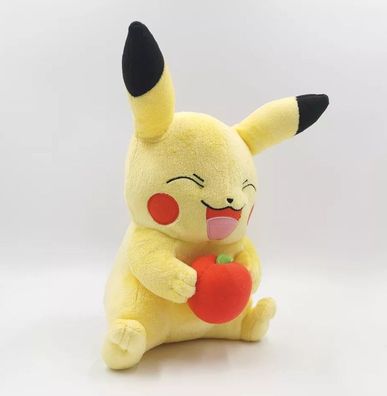 Pokemon Pikachu Apfel Stofftier Anime Plüsch Figur 25 cm NEU