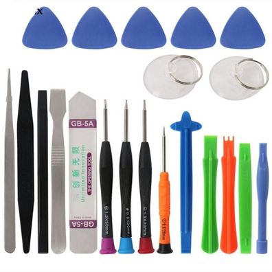 21-in-1-Spudgerhebel, Öffnungsschraubendreher-Set für Handy, Reparaturwerkzeug